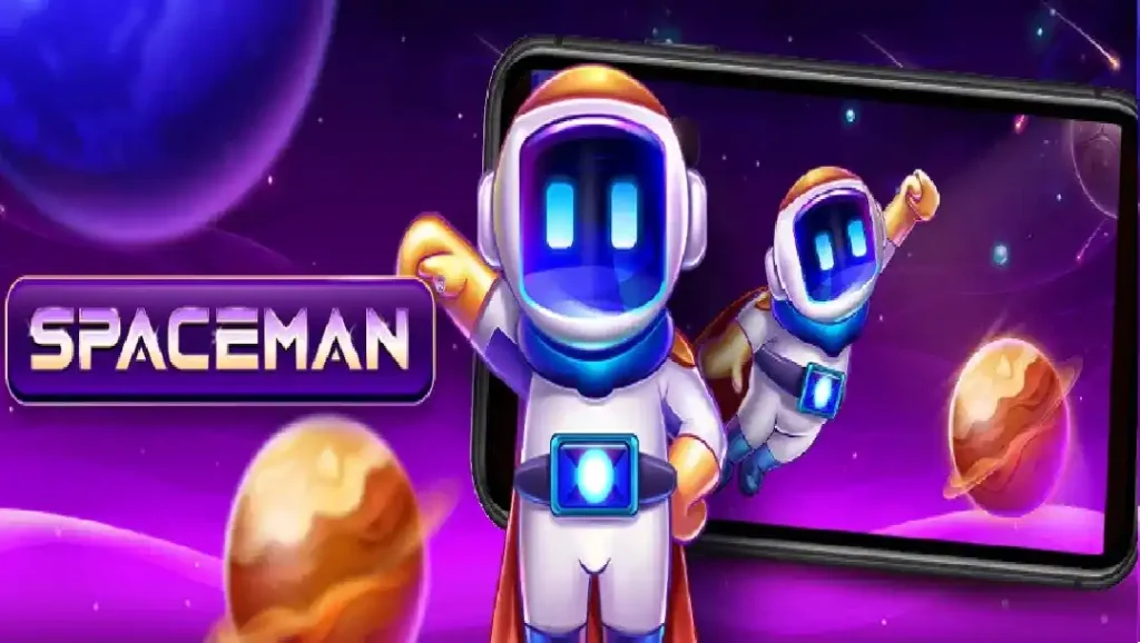 Spaceman astronaut artwork promotional banner